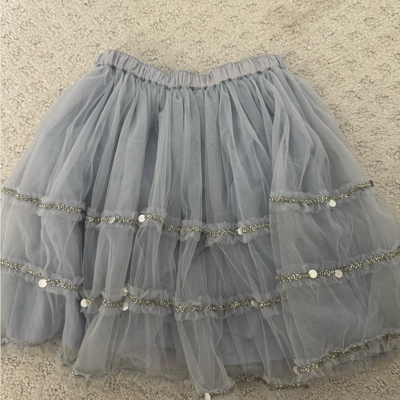 Tutu Du Monde Tutu Skirt Light Blue Little Girl Size 4 / 5 Toddler Ballerina - Picture 2 of 4